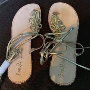 Lilly Pulitzer Sandals (8.5)